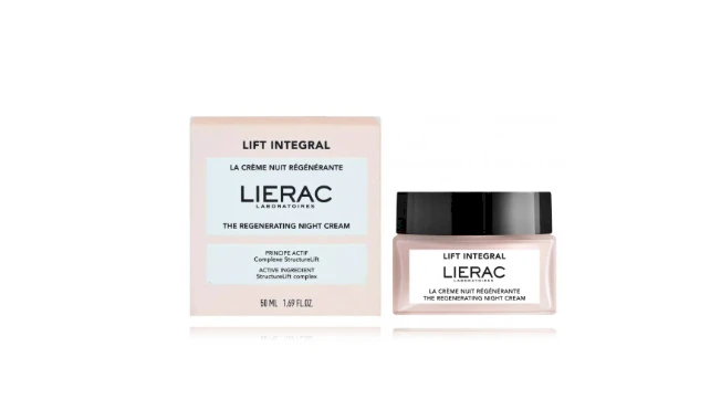 Lierac Paris Lierac Lift Integral The Regenerating Night Kreminis Refill regeneruojančio naktinio veido kremo papildymas, 50 ml