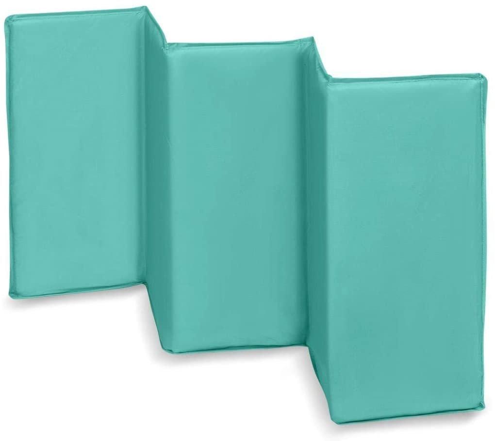 Kelioninė lovytė-maniežas su vystymo stalu iki 15 kg Lionelo Sven Plus Turquoise/Pilkas