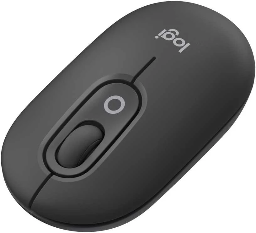 LOGITECH POP pelė su jaustukais – GRAPHITE – BT – EMEA28i-935 – FY25,TERRA