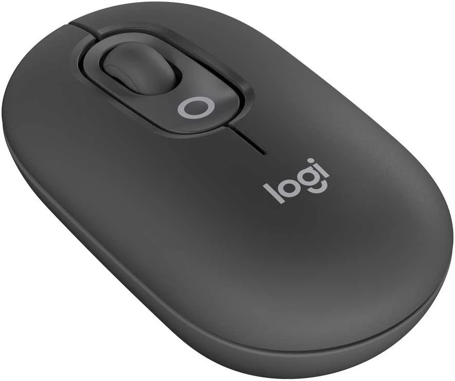 LOGITECH POP pelė su jaustukais – GRAPHITE – BT – EMEA28i-935 – FY25,TERRA