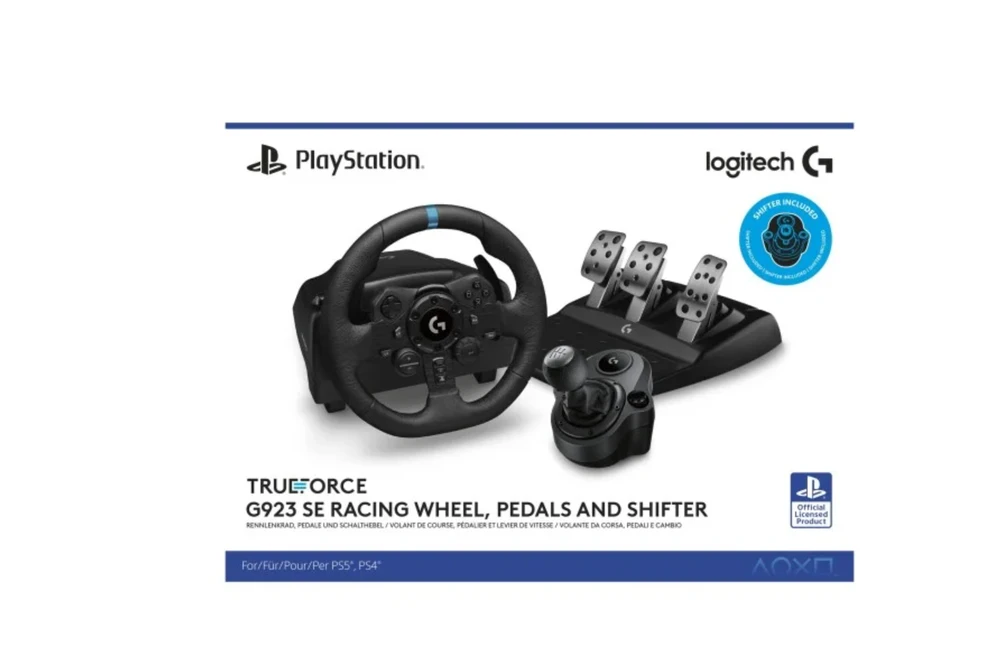 Logitech G923 SE + Shifter PS4/PS5/PC