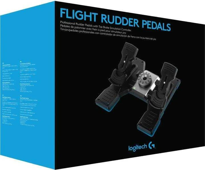 Logitech Pro Flight Rudder Pedals Skraidymo simuliatorius
