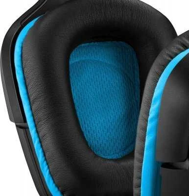 Logitech G432 7.1 Surround Sound ausinės su laidu žaidimams, Juodos