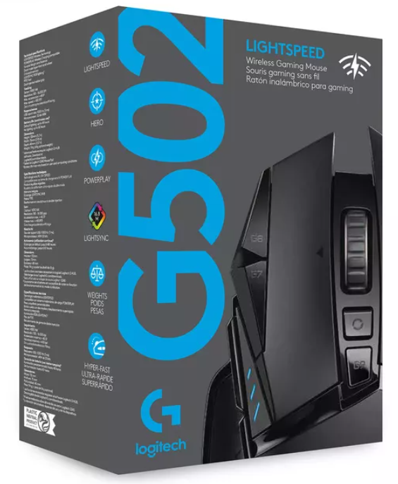 LOGITECH G502 LIGHTSPEED Belaidė pelė žaidimams - EWR2