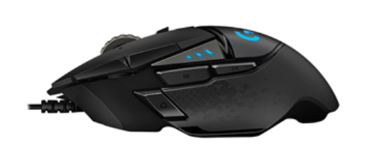 Pelė žaidimams Logitech G502 HERO, juoda