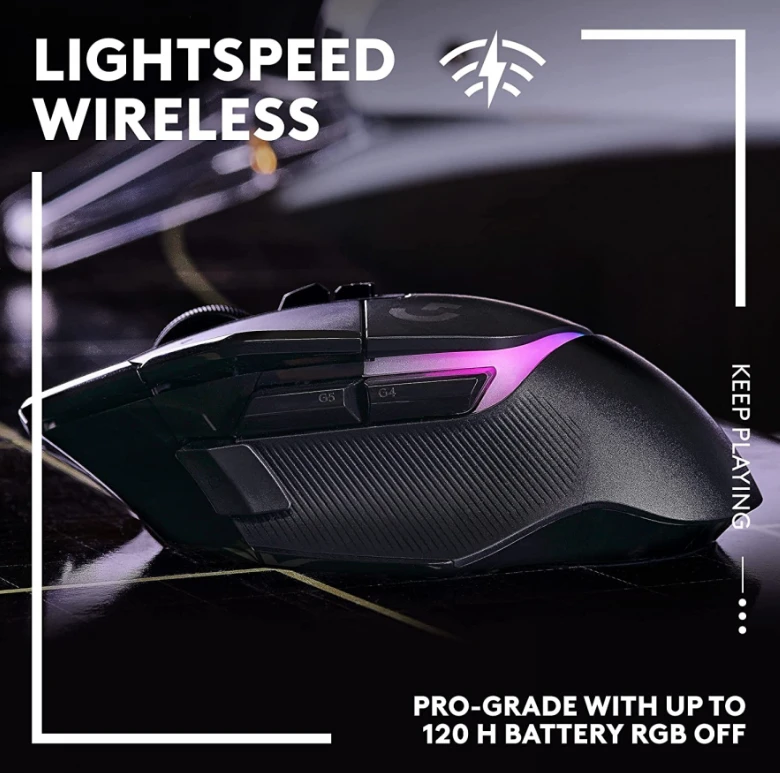 Žaidimų Pelė Logitech G502 X PLUS, juoda