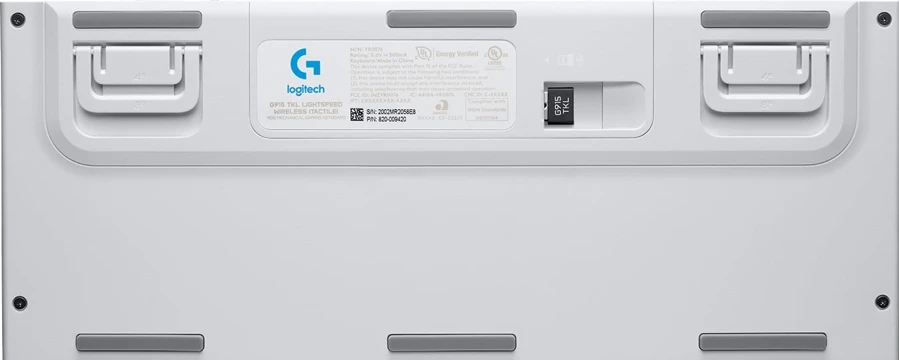 Klaviatūra žaidimams Logitech G915 X Logitech GL (sprężynujące) belaidė mechaninė su pašvietimu balta