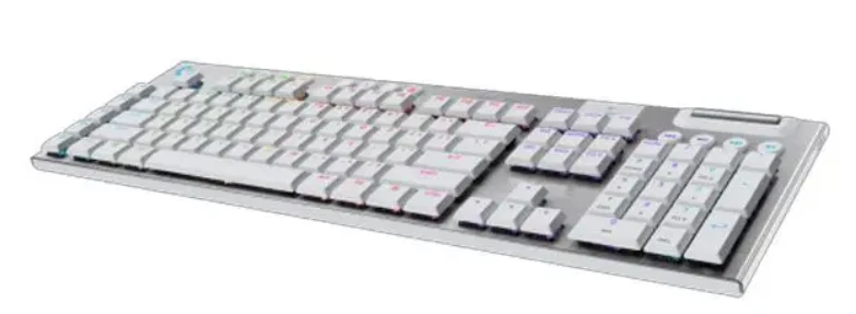 Logitech G915 X Lightspeed belaidė mechaninė klaviatūra | US, TACTILE SWITCHES | Balta