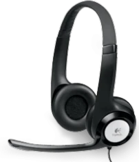 Universalios ausinės Logitech H390, su mikrofonu, USB jungtis
