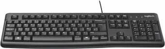 Logitech klaviatūra K120 su laidu, US išdėstymas
