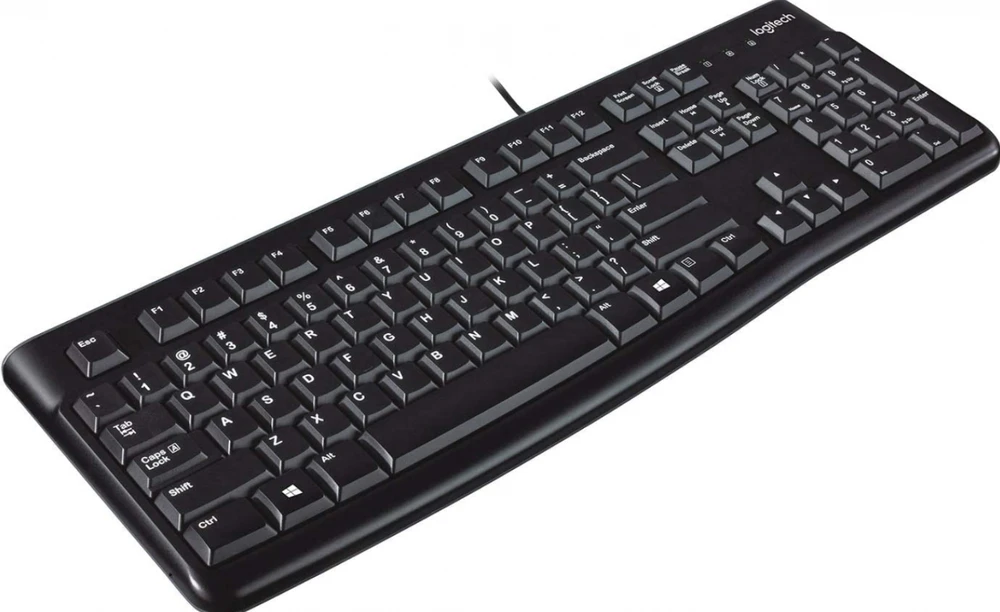 Logitech klaviatūra K120 su laidu, US išdėstymas
