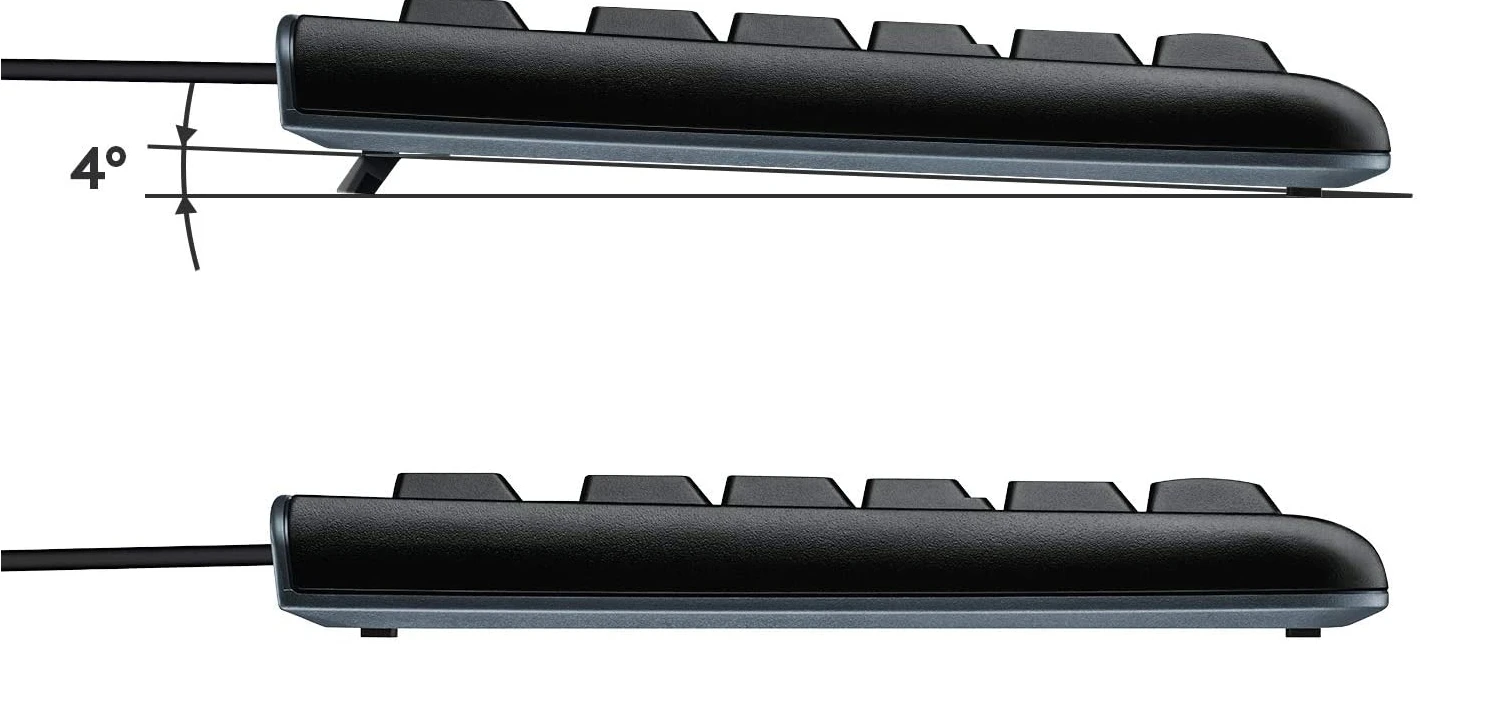 Logitech klaviatūra K120 su laidu, EN/RU išdėstymas