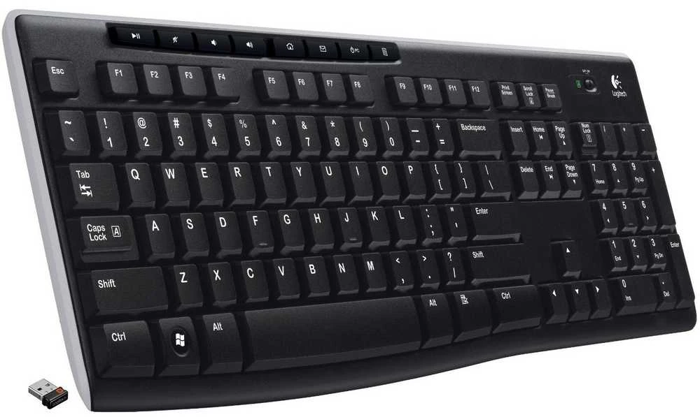 Belaidė klaviatūra Logitech K270, US išdėstymas