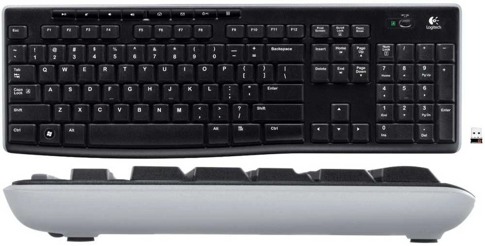Belaidė klaviatūra Logitech K270, US išdėstymas