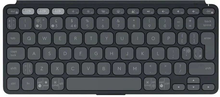 Klaviatūra Logitech Keys To Go 2 Graphite
