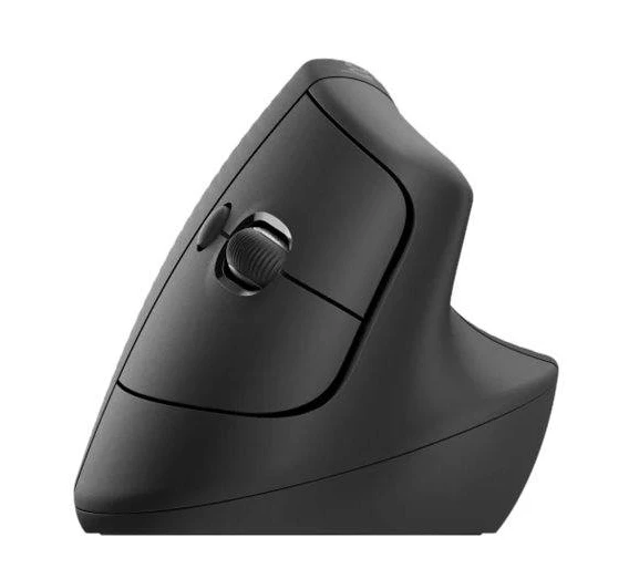 Kompiuterinė pelė Logitech Lift Left, Grafito spalvos