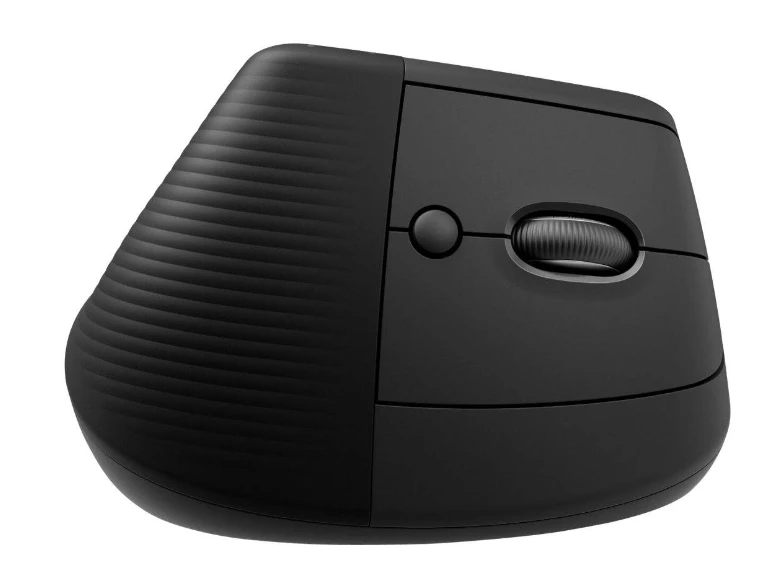 Kompiuterinė pelė Logitech Lift Left, Grafito spalvos