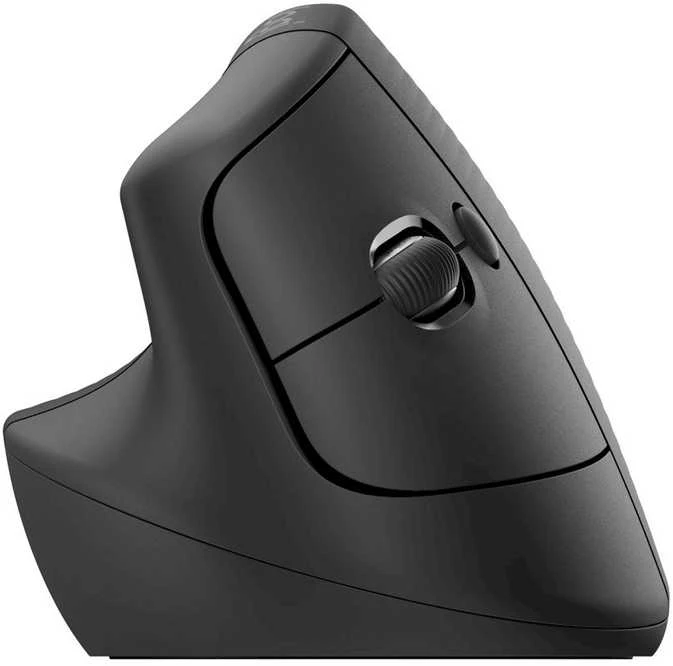 Kompiuterinė pelė Logitech Lift Left, Grafito spalvos