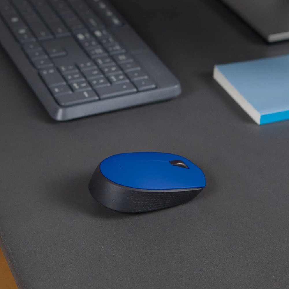 Belaidė pelė Logitech M171, mėlyna
