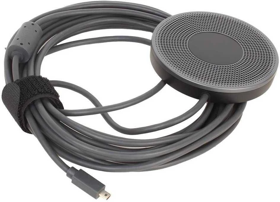 Logitech MeetUp kameros išplėtimo mikrofonas  Plug-ir-play, Bluetooth, Juodas