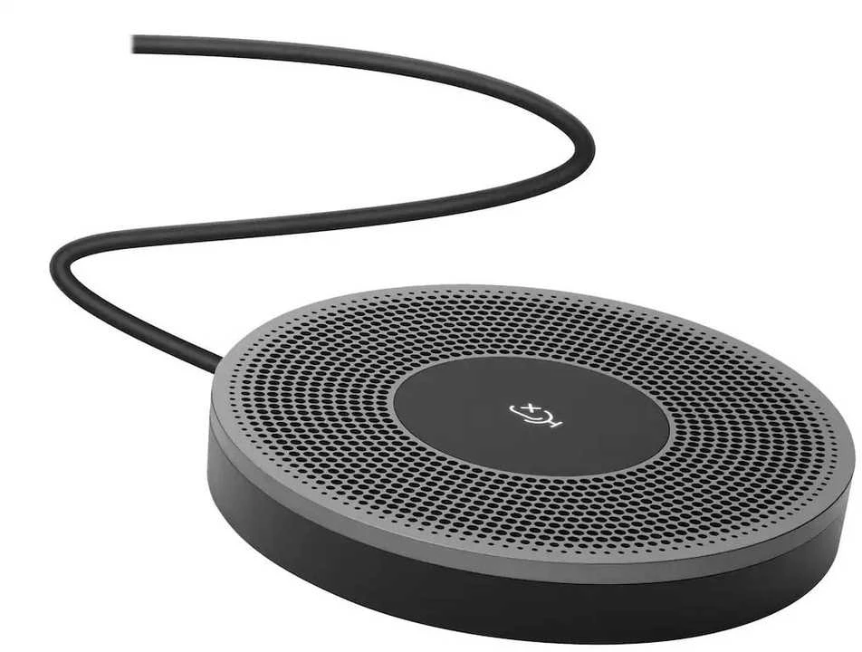 Logitech MeetUp kameros išplėtimo mikrofonas  Plug-ir-play, Bluetooth, Juodas