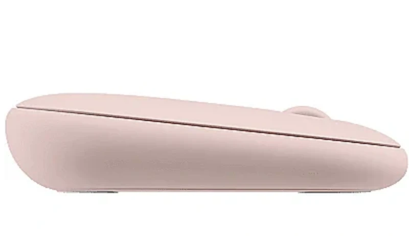 Logitech Plona belaidė klaviatūra ir pelė MK470 Slim Wireless Combo, Rožinės spalvos, "US International" (Qwerty)