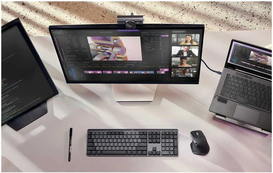 Logitech MX Brio 4K Ultra HD internetinė kamera, spalva: grafito (960-001559)