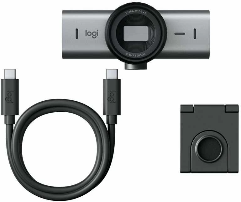 Logitech MX Brio 4K Ultra HD internetinė kamera, spalva: grafito (960-001559)