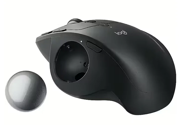 Logitech - MX Ergo S pažangus belaidis kamuoliukas, juodas