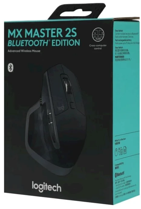 Pelė Logitech Master Series MX Master 2S Graphite