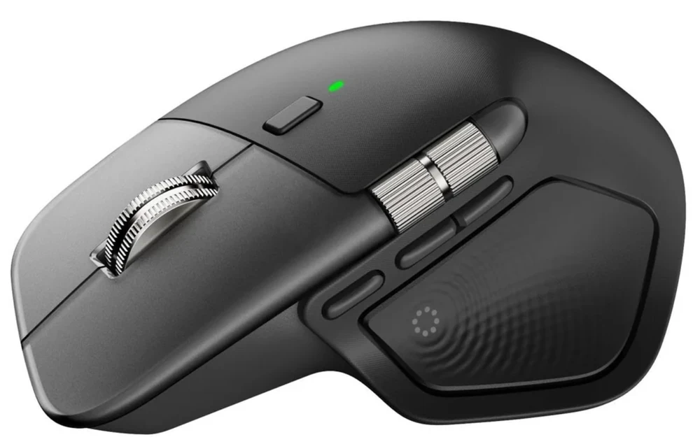 Logitech MX Master 4 belaidė pelė | spalva: pilka (Graphite) - 910-007562