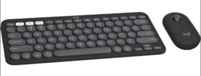 Klaviatūra ir pelė Logitech Pebble 2 Combo for Mac, grafito spalvos, US išdėstymas
