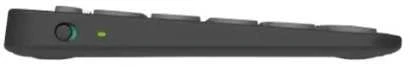 Belaidė klaviatūra Logitech PEBBLE KEYS 2 K380S, Grafito spalvos, Išdėstymas: US tarptautinis (Qwerty)