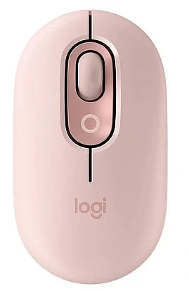 LOGITECH POP pelė su jaustukais – ROSE – BT – EMEA28i-935 – FY25,TERRA