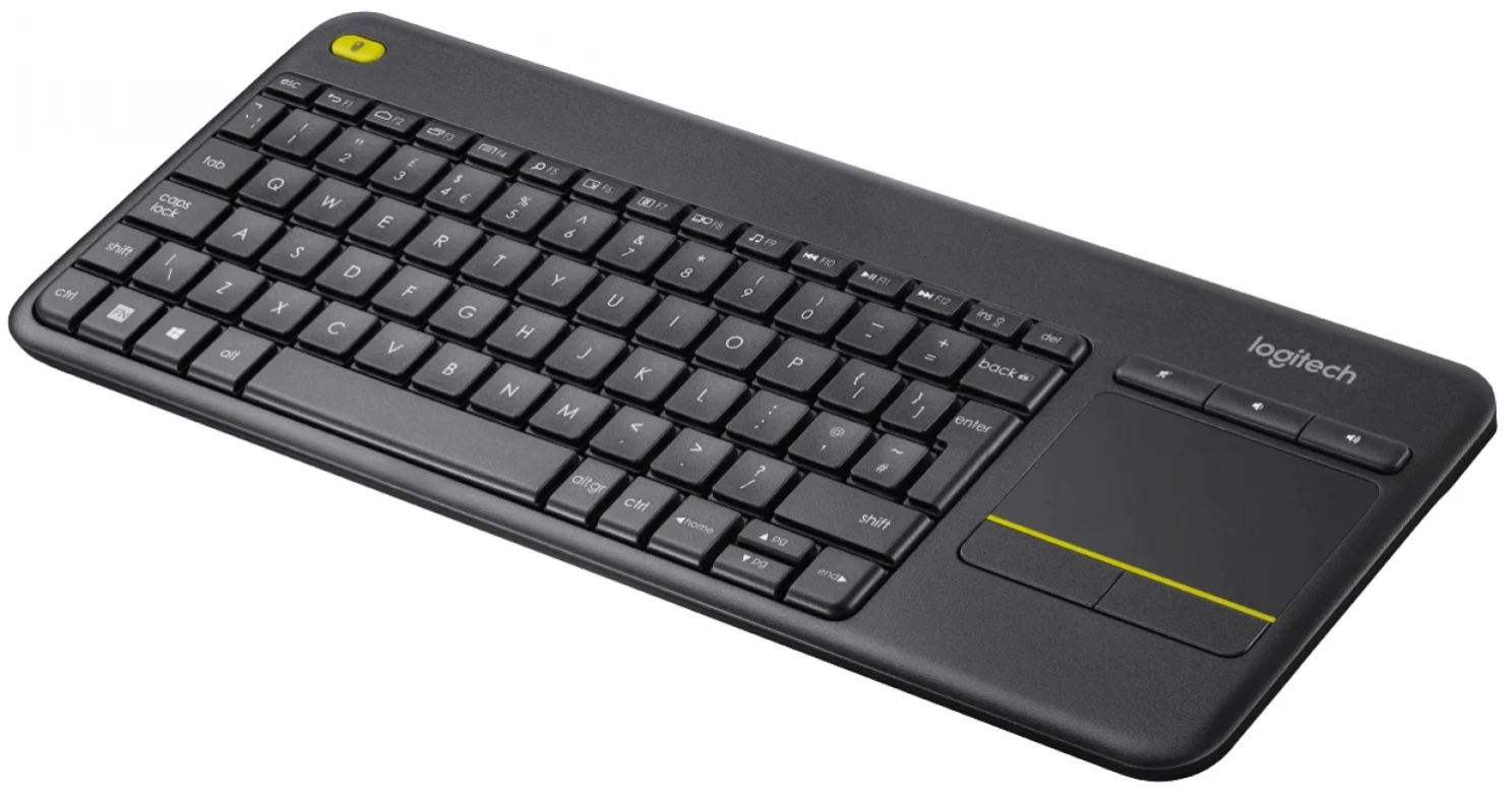Belaidė klaviatūra Logitech K400 Plus, juoda