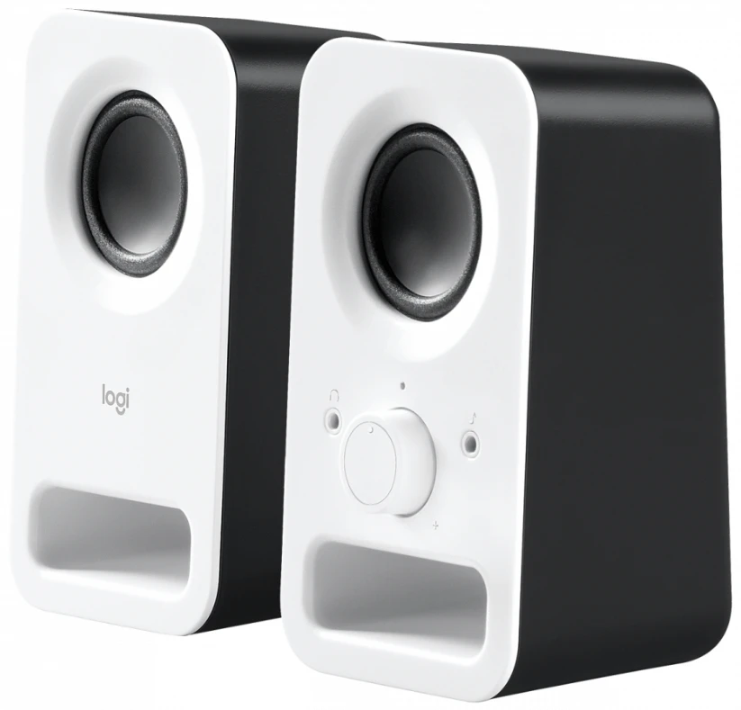 Kompiuterio kolonėlės LOGITECH Z150 2.0 garso kolonėlės, baltos
