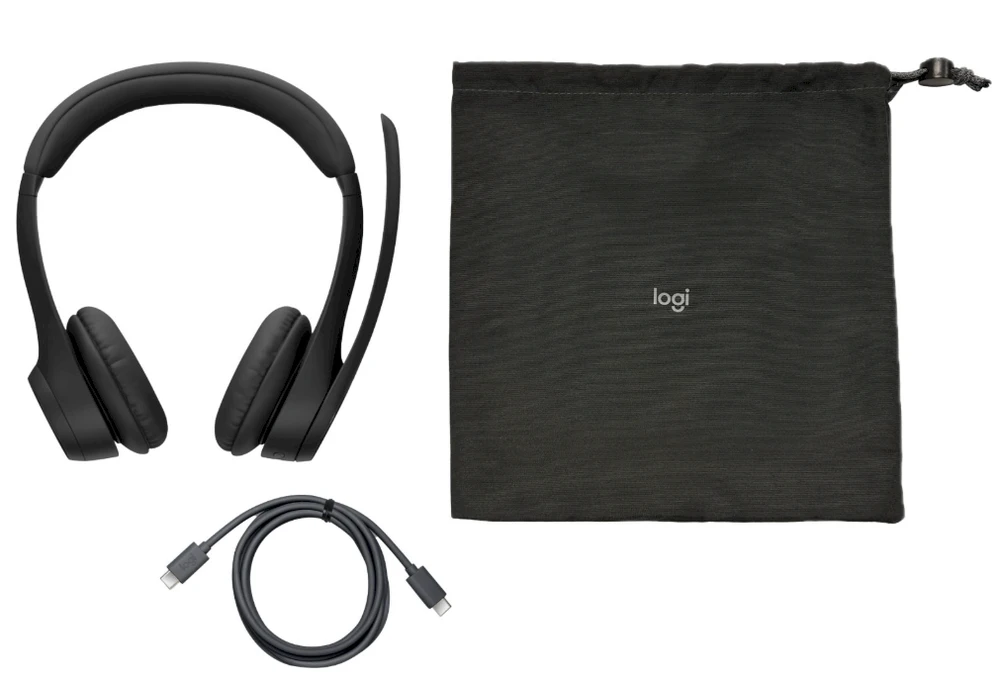 Ausinės Logitech ZONA 305 VIDURNAKTIS Juodas - MST TEAMS NATIVE BLUETOOTH