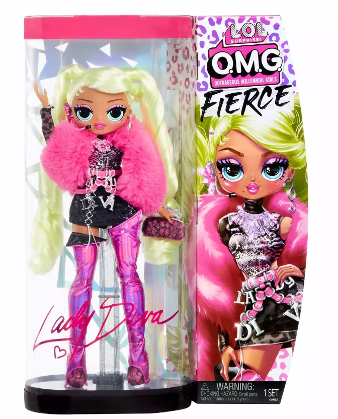 L.O.L. Surprise lėlė 707 OMG Fierce Lady Diva 585275
