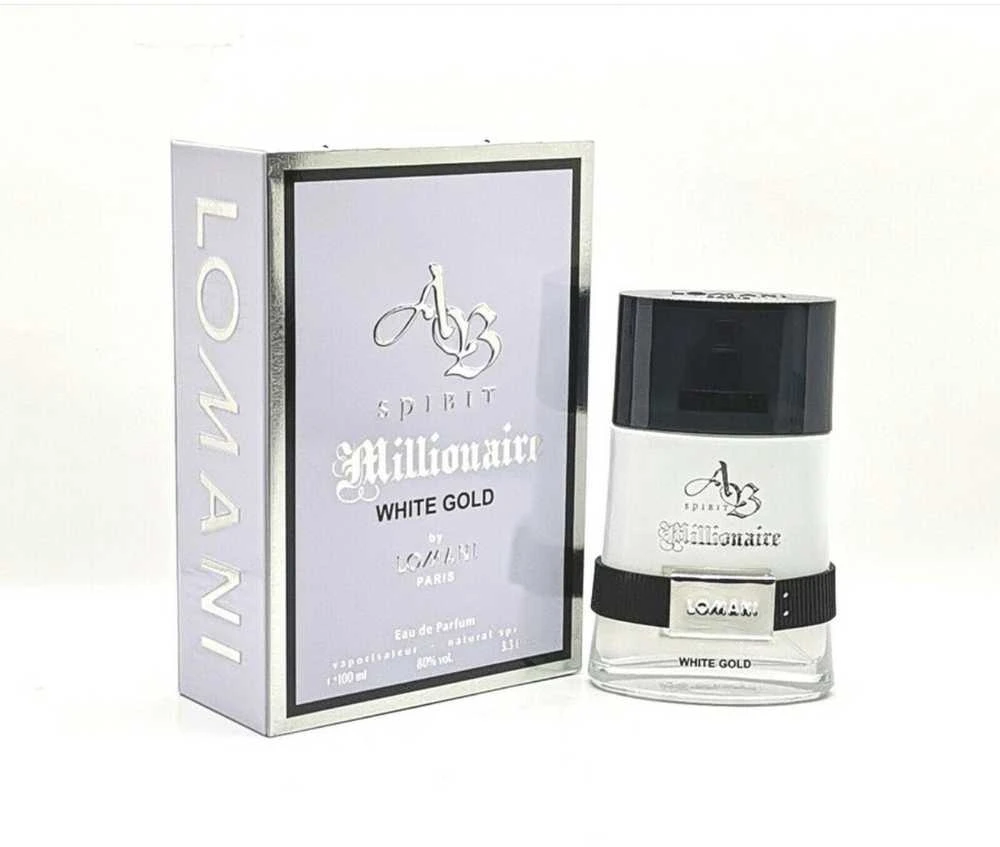 AB MILLIONAIRE WHITE GOLD MEN100ML