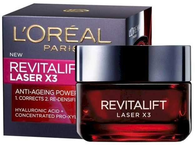 Dieninis kremas L'oreal REVITALIFT LASER X3 50ml