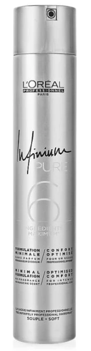 L'Oréal Professionnel Infinium Pure Minkštas plaukų lakas, 300 ml