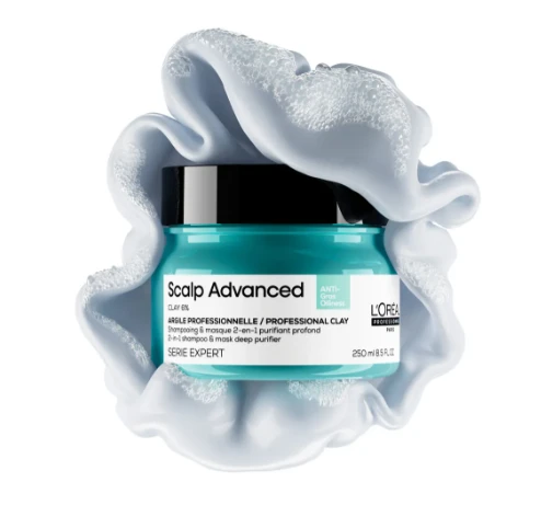 L'oreal Professionnel Scalp Advanced Purifying šampūnas ir kaukė 2 viename 250 ml