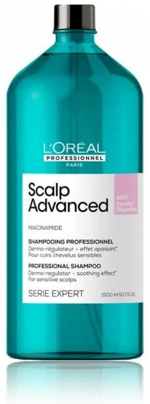 Šampūnas jautriai galvos odai L’oreal Scalp Advanced Anti-Discomfort Šampūnas 1500ml