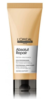 L'Oreal Professionnel Serie Expert Absolut Repair Protein + Gold Quinoa plaukų kondicionierius akimirksniu atkuriantis, 200 ml