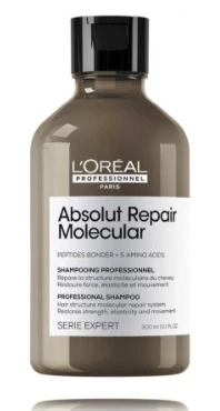 L'Oréal Professionnel Série Expert Absolut Atstatomasis Molecular Professional Šampūnas šampūnas, 300 ml