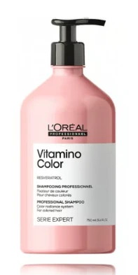 Šampūnas dažytiems plaukams L‘oreal Professionnel Vitamino Color Šampūnas 1500ml
