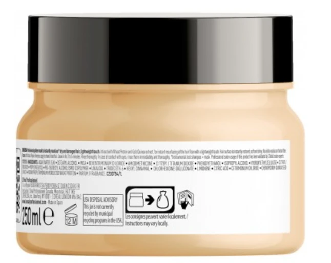 Auksinė plaukus atkurianti kaukė L'oreal Professionnel Absolut Repair Golden Mask 250ml