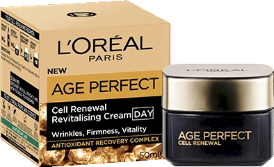 L'Oréal Paris Age Perfect Cell Renew Day Kreminis Day Kreminis moterims, 50 ml