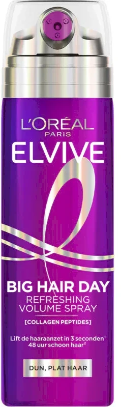 L'Oreal Paris Elseve Big Hair Day Refreshing Volume purškiklis, 200 ml