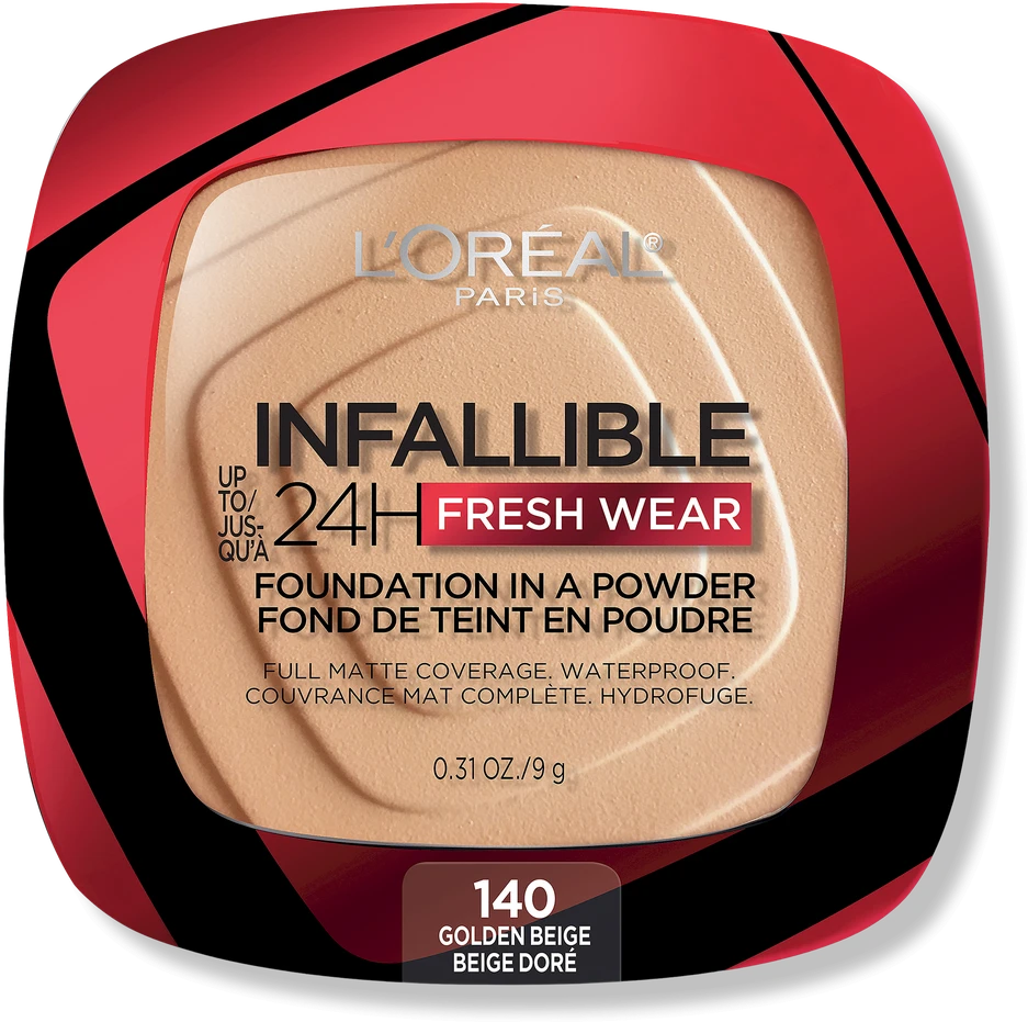 L'Oréal Paris Infaillible 24H Fresh Wear makiažo pagrindas pudros pavidalu